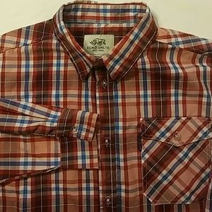 ECKO UNLTD Mens 3XL Button Down MultiColored Shirt